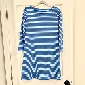 VV NWOT Sankaty stripe boatneck shirt dress. 35” f top of shoulder - bottom hem.
